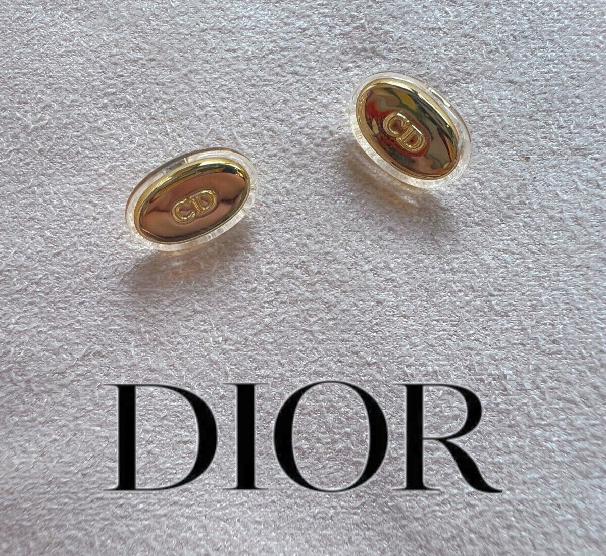 New Replacement Authentic Christian Dior Nose Pads for Glasses Gold US Seller