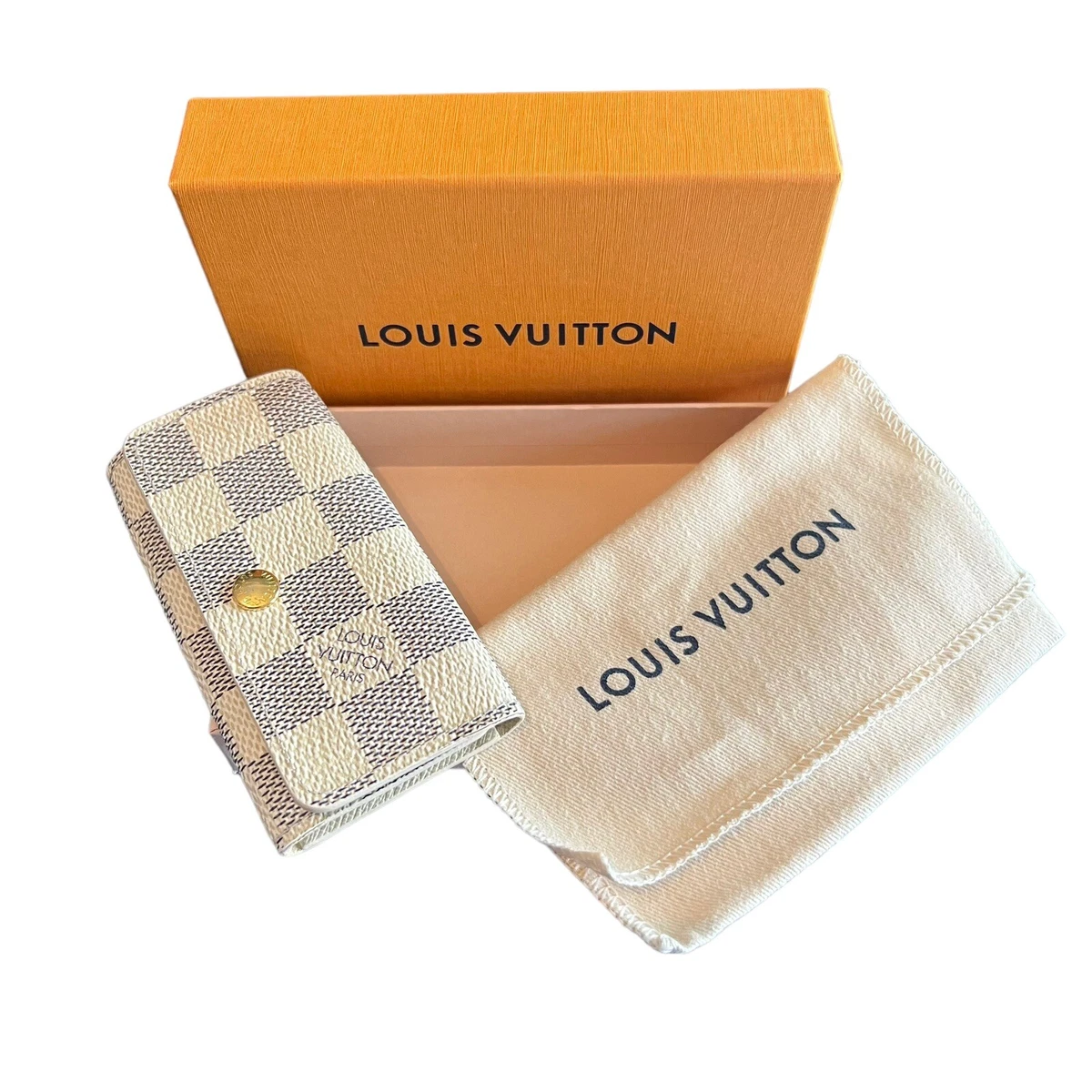 Louis Vuitton Damier Azur Canvas Key Holder