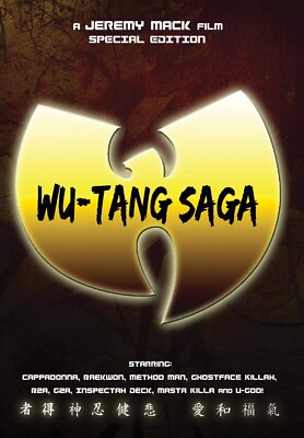 Wu Tang Saga (DVD, 2010) New, The GZA, Inspectah Deck, Masta Killa