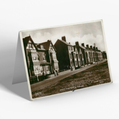 GREETING CARD - Vintage Wales - North End. Borth (Cards.) (b)