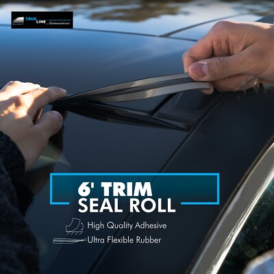 Car Windshield Weather Seal Rubber Trim Molding Cover 6 Feet For Toyota Models
