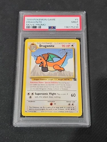 Dragonite (Movie Promo) 05 Wotc Promo Regular PSA 9