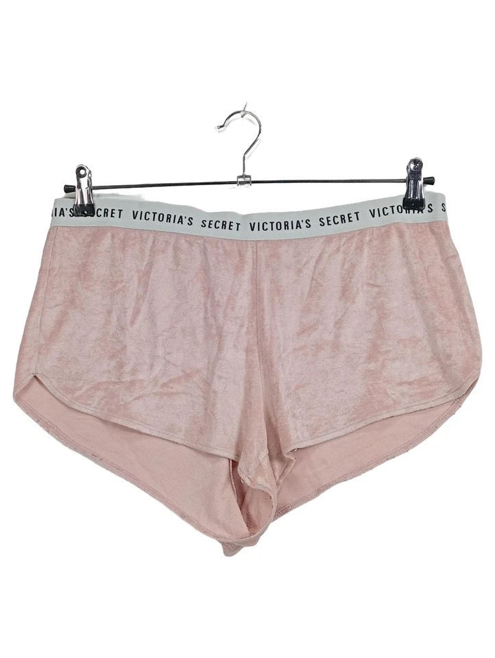 Victoria's Secret Short de Nuit Femme Rose Logo (EU 38, INT M, W29) - Photo 1/2