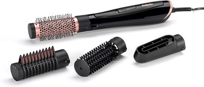 BaByliss Perfect Finish AS126E Haarbürste, 1000 W, 4 austauschbare Aufsätze