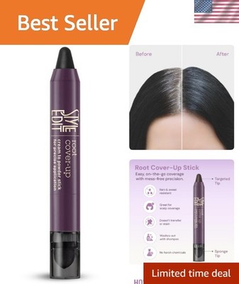 Salon-Quality Root Touch-Up Stick for Gray Hair | Compact & Waterproof | 0.11 oz