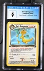 Dark Dragonite 22/82 Team Rocket - 1st Ed. Pokemon CGC 9 Mint