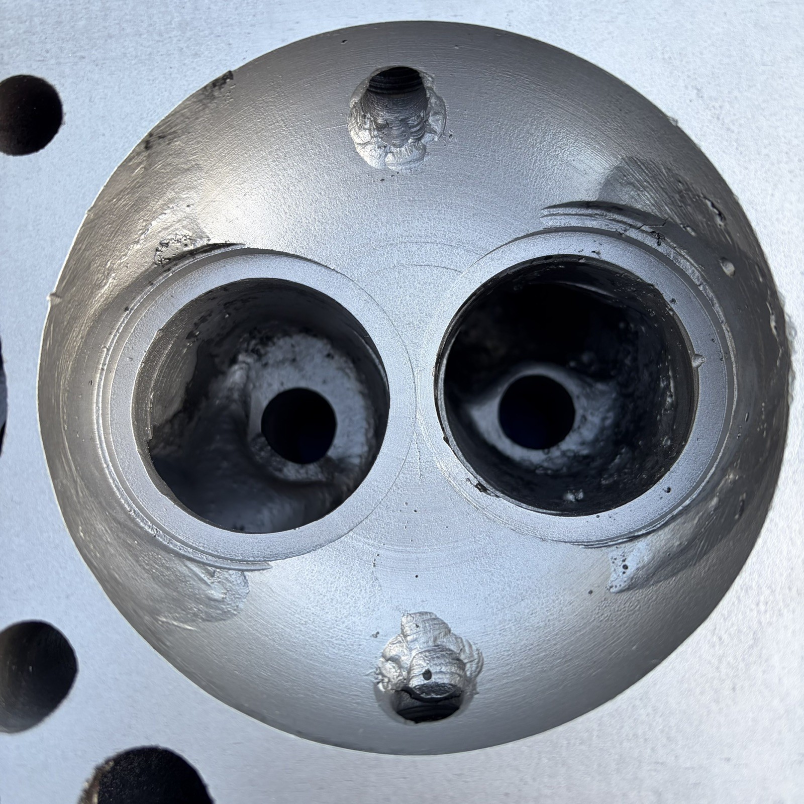 McDowell 2 Port Twin Plug Overhead Valve Cylinder Head Ford Model A B Banger