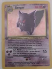 1999 Pokemon Fossil 1st Edition Gengar 5/62 Holo Rare WOTC Vintage MP