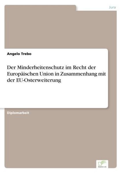 Der Minderheitenschutz Im Recht Der EuropäIschen Union In Zusammenhang Mit Der E-image