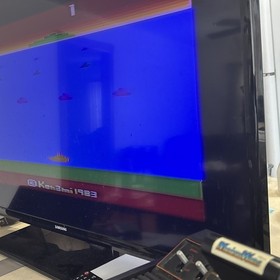 Atari 2600 Marine Wars Complete in Box Tested Working CIB