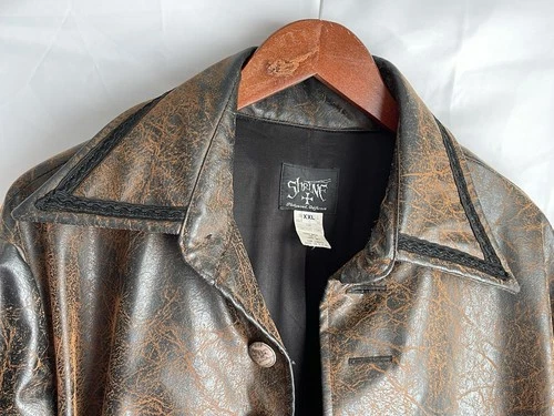 SHRINE HOLLYWOOD Pirate Renaissance Galleon Coat Men XXL Very Heavy Quality USA image 4