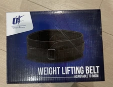 Utopia Fitness Weightlifting Belt Adjustable Gym Support 98cm