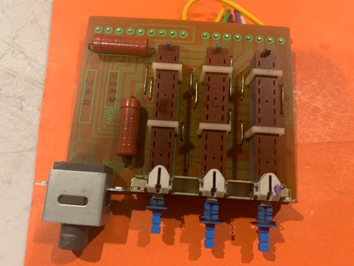 Pioneer SX-950 Stereo Receiver Parting Out - Speaker Switch Assembly
