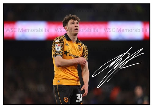 11315. Lewis Koumas Signed Pictures (A4 Prints) Liverpool Hull Birmingham Stoke