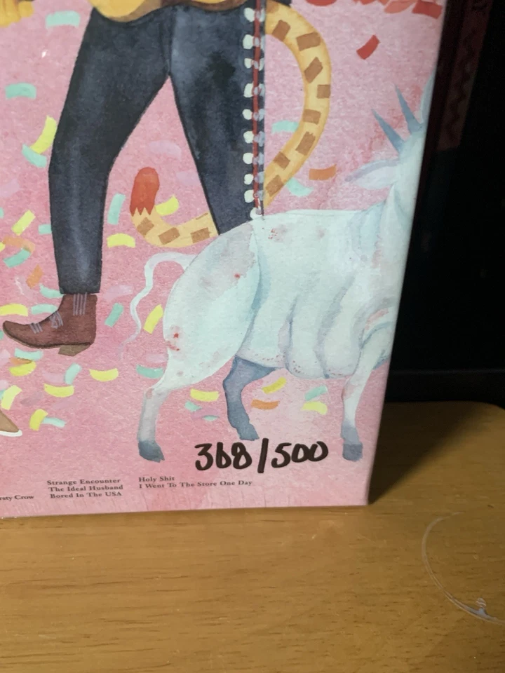 NUMBERED Father John Misty I Love You Honeybear RED ORANGE MELT vinyl Please VMP - Image 3 of 3