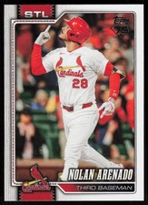 2026 Topps Series 1 Celebration Nolan Arenado #193 St. Louis Cardinals
