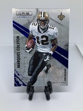 2010 Panini Rookies & Stars Longevity - Marques Colston #93 Sapphire /50