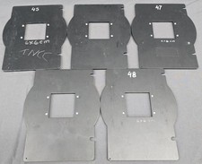  LOT OF 5 Omega D Series 6x7cm 2-1/4" x 1-1/2" Glassless Negative Carrier