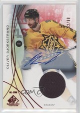 2024 SP Game Used All-Stars Red Jersey 52/99 Oliver Bjorkstrand #153 Auto 1tp2