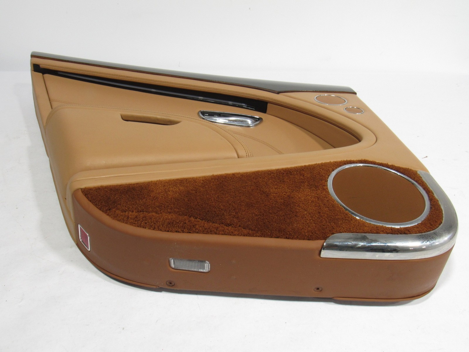 10-20 Bentley Mulsanne 2012 Rear Left Driver Door Panel Cover Trim @1