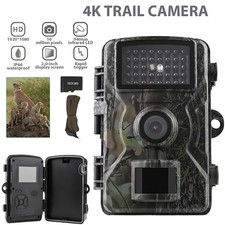 32GB Wildlife Trail Camera 1080P Game Night Vision Outdoor Motion Hunting Cam UK