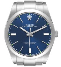 2018 Rolex Oyster Perpetual 39mm Ref. 114300 Blue Dial "SeaHawks" *EX COND* 11