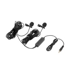 Saramonic LavMicro 2M Dual Lavalier Microphones for Cameras, Smartphones, T...