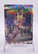 2025 Panini Prizm WNBA #118 Rickea Jackson WNBA Logo Prizms