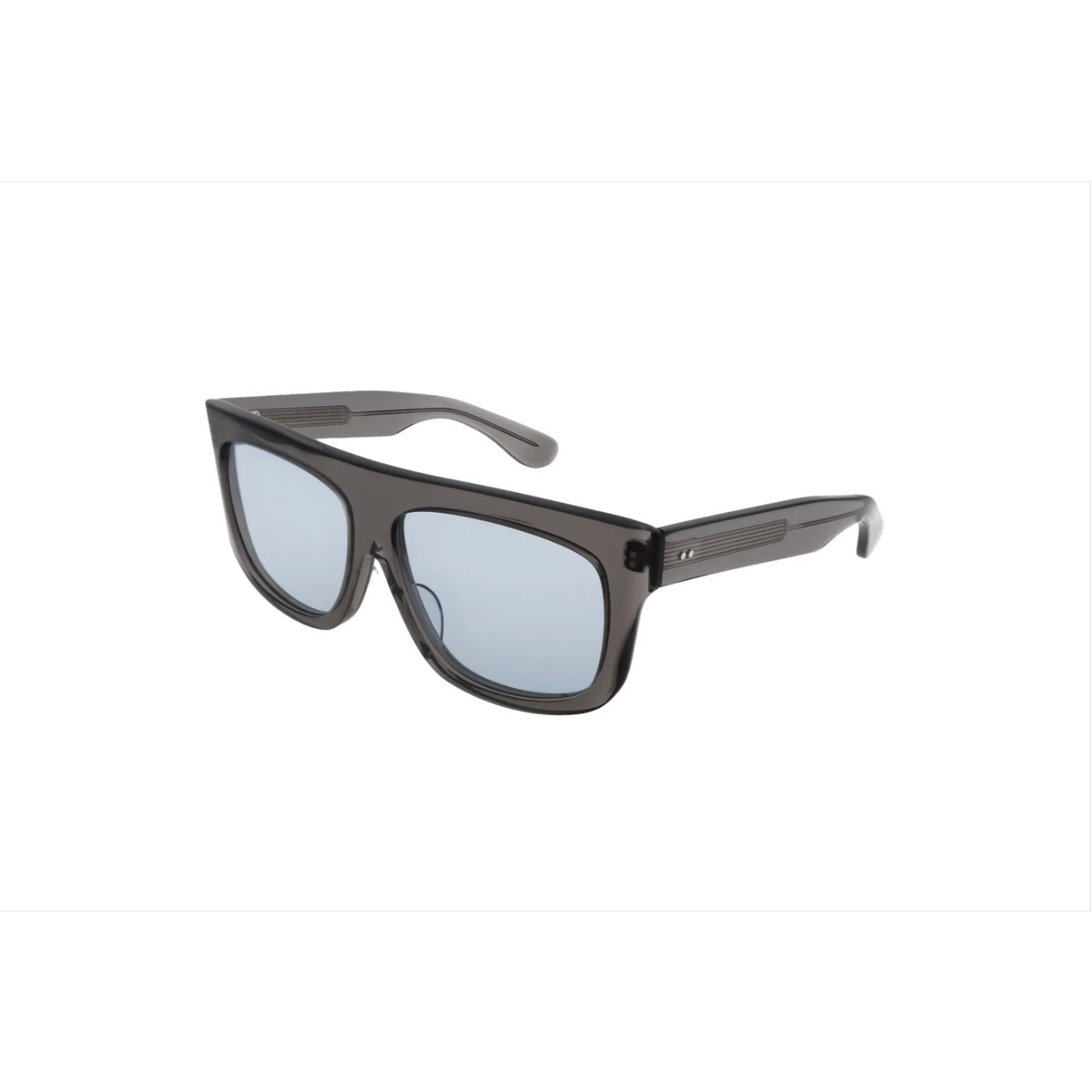 NWT ICONIC SOLD OUT LUNETTA BADA NO. 18 SUNGLASSES CRYSTAL GREY 60-16-146 image 4