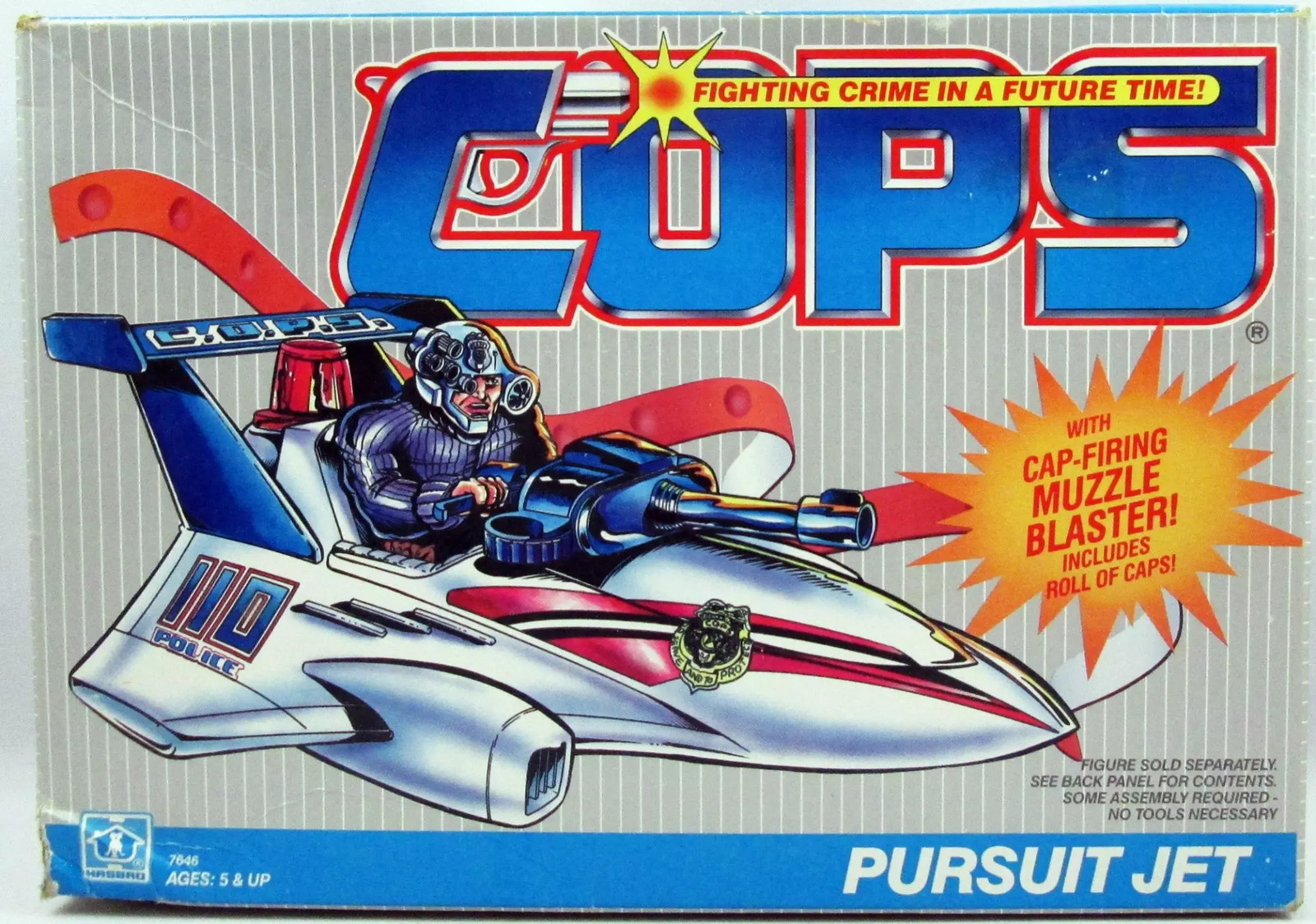 Le C.O.P.S. & Crooks Pursuit Jet Boite USA idéal pour compléter une collection vintage incomplète