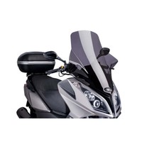Puig Windschild V-TECH Line Touring FUR Kymco Superdink 125I 09-14 Dark Smoke
