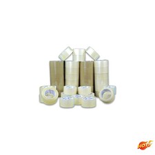 3" x 110 Yds, 1.9 Mil, 24 Rls/Cs, Clear Acrylic Packing Tape