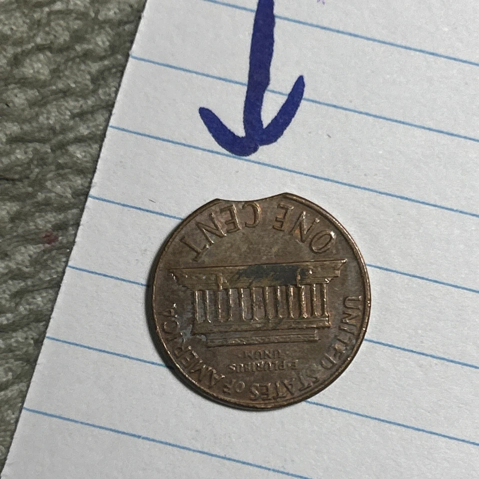 1963 Lincoln Memorial Penny Clipped Planett Beautiful Condition - Image 2 of 3