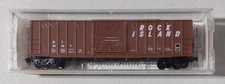 Micro-Trains 02500430 N Rock Island 50' Rib Side Single Door Boxcar #36187 EX