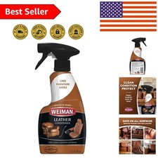 Luxury Leather Cleaner Conditioner - 12 Oz UV Protection Spray for All Leather