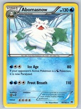 Abomasnow 40/162 Rare BREAKthrough Pokemon Lightly Played