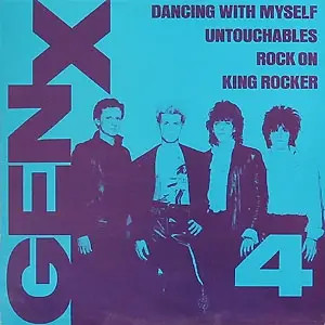 Generation X 4 CLEAR PRESSING Vinyl Single 7inch Chrysalis Records