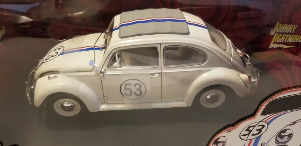 Herbie Fully Loaded 1963 VW Beetle "The Love Bug" 1/18 By Johnny Lightning 2005 - Image 2 of 4