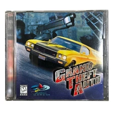 Grand Theft Auto PC Windows 95 CD-ROM 1997 ASC Games GTA 1 Original M Rated 