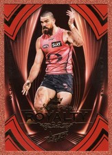 2026 AFL SELECT FOOTY STARS ROYALTY HOBBY CARD RY45 Sam COLLINS [GOLD COAST] /99