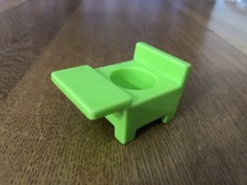 VINTAGE 1970s FISHER PRICE LITTLE PEOPLE LIME GREEN SCHOOL DESK USA TOY