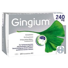 Gingium 240 mg Filmtabletten · 120 St · PZN 14171113