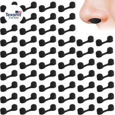 100 Pieces Nose Plug Filter Disposable Nose Dust Filters Bulk Sponge Nostril Fil