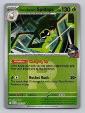 Team Rocket's Spidops (Team Rocket) 019/217 Ascended Heroes Pokemon Reverse Holo