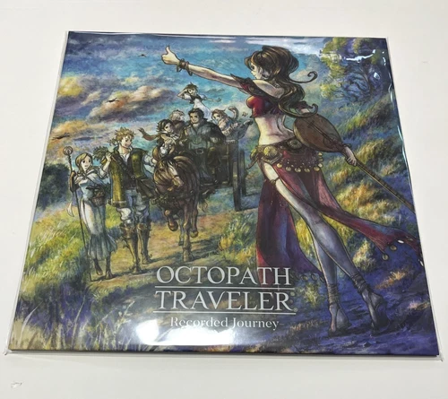 Octopath Traveler Recorded Journey Official Vinyl Record Soundtrack 2 LP