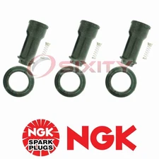 For Hyundai Santa Fe NGK 3 pc Direct Ignition Coil Boots 2.7L V6 2007-2009 64