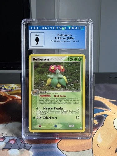 2004 POKEMON EX HIDDEN LEGENDS #16 BELLOSSOM Cgc 9