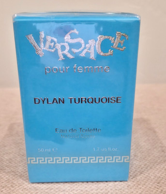 Versace Pour Femme Dylan Turquoise Eau De Toilette Natural Spray 1.7oz/50ml