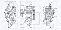 Magneti Marelli ÖLpumpe 351516000073 FüR Ford