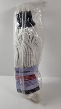 ESSENTIALS COTTON MOP HEAD - FITS ANY US THREADED HANDLE BRAND NEW     H9